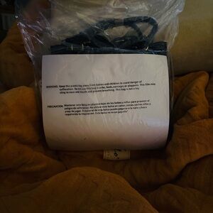 Valentino Orlandi Black Vegan Leather Handbag